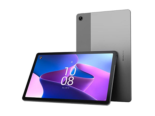 10.6-inch Lenovo Tab M10 Plus (3rd Gen) tablet with MediaTek Helio G80 Processor