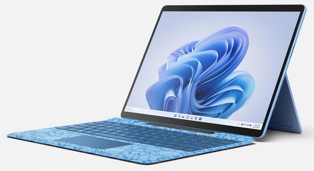 13-inch Microsoft surface pro 9 with 12th-gen Intel CPU