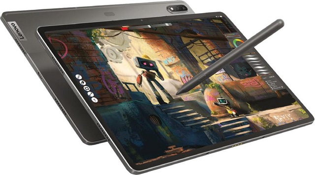 Lenovo Tab P12 Pro standalone drawing tablet with Precision Pen 3