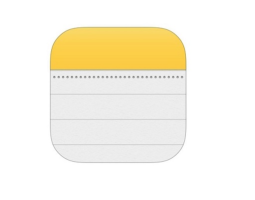 Apple Notes note taking app