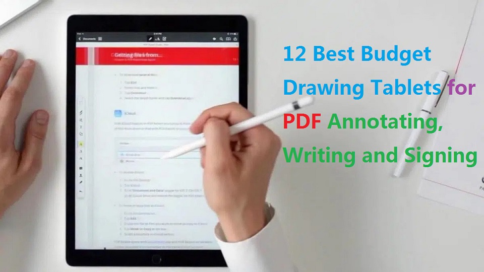 Drawing Tablets with stylus for PDF Annotating, Writing and Signing