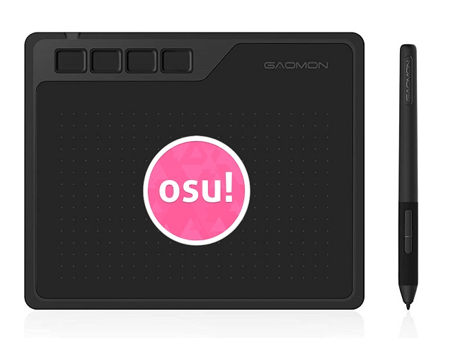 Gaomon S620 graphics pen tablet for osu gameplay