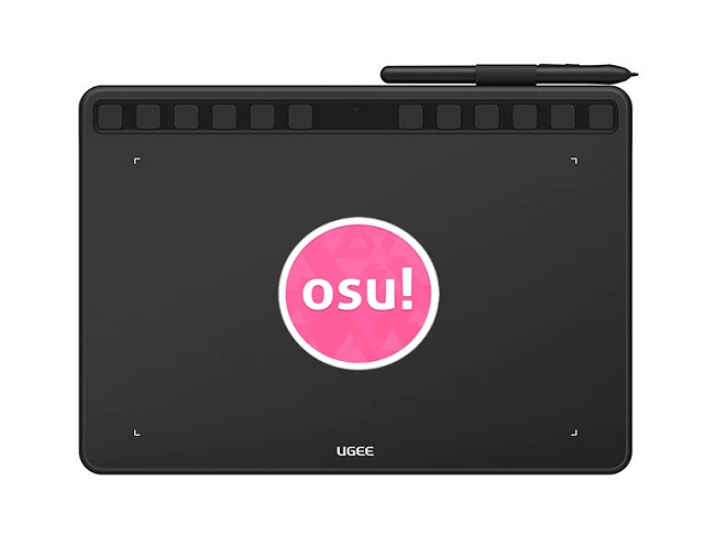 Ugee S640 drawing pen tablet for osu gameplay