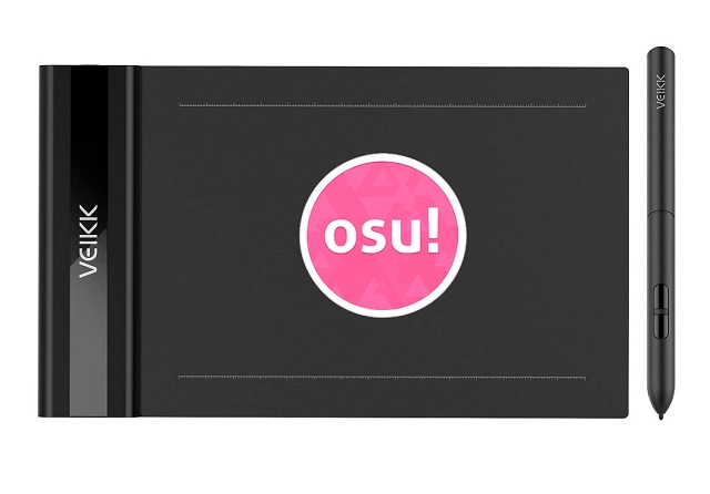 Veikk S640 digital drawing pad for osu