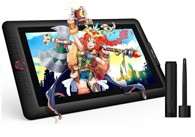 XPPen Artist 15.6 pro screen graphic tablet for starters