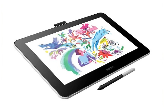 wacom one 13 inch screen drawing tablet for beginners