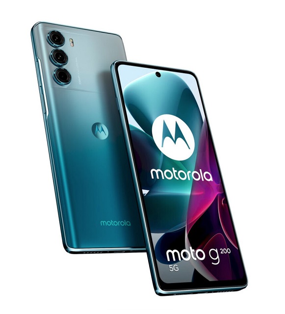 Motorola Moto G200 smartphone