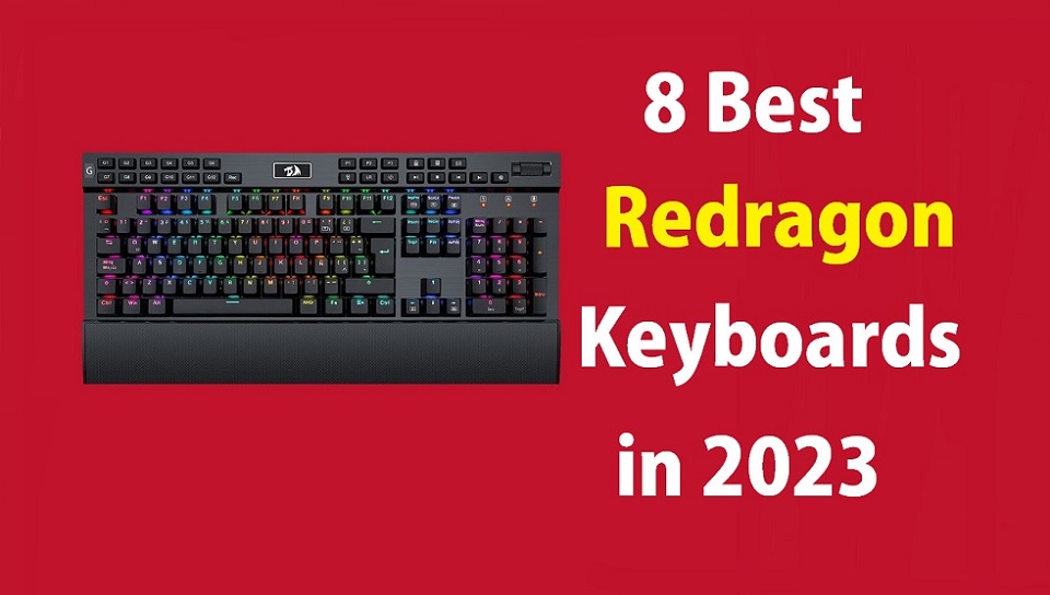 Redragon K630 - Red Keycaps