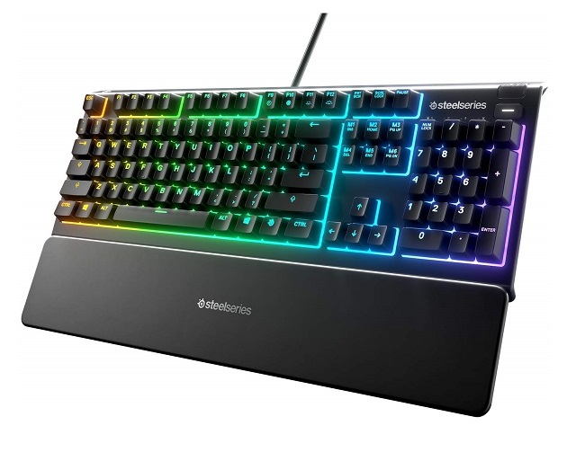 Steelseries Apex 3 Gaming Keyboard with membrane switches