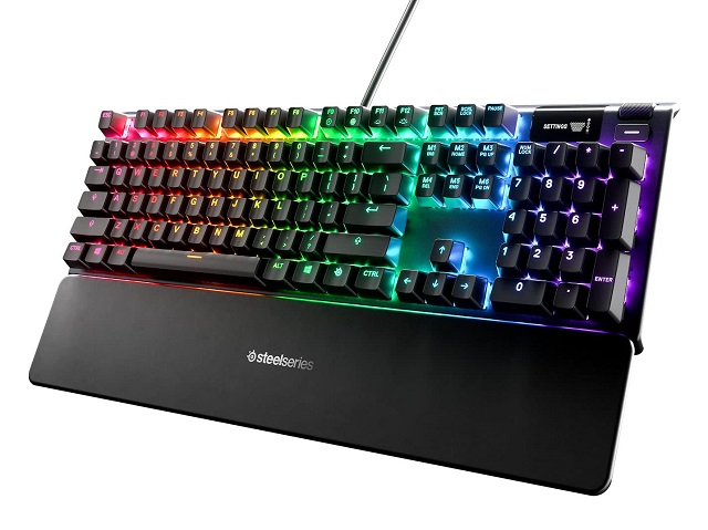 Steelseries Apex 5 Gaming Keyboard with hybrid switches