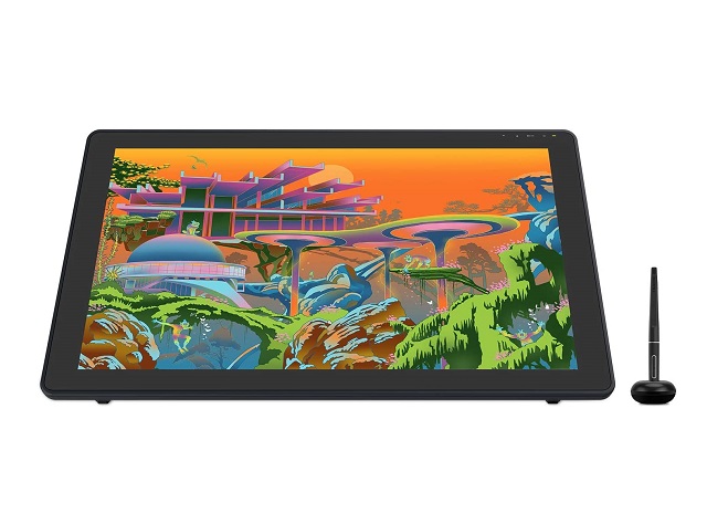 Huion Kamvas 22 Plus display graphic tablet for 3D Modeling and Sculpting