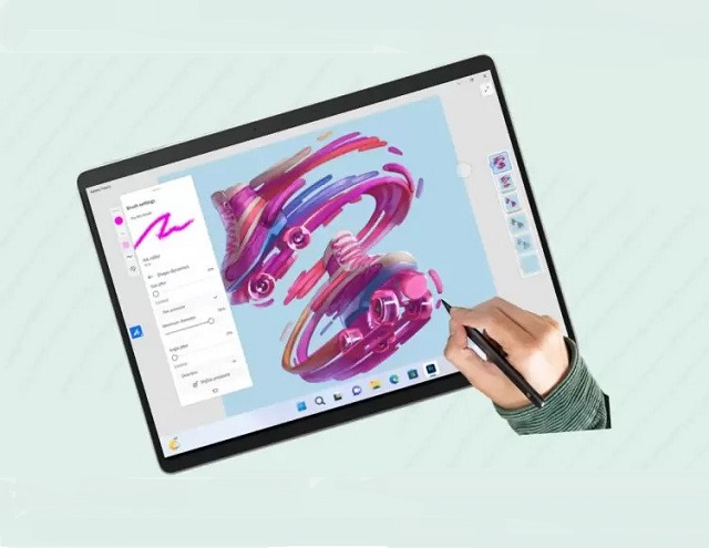 Surface Pro 9 Tablet with slim pen 2 for 3D Modeling and Sculpting