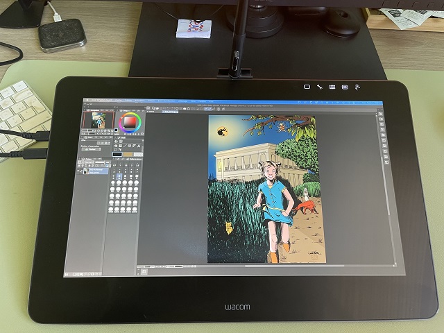 Wacom Cintiq 16 display drawing Tablet for Architects and Designers