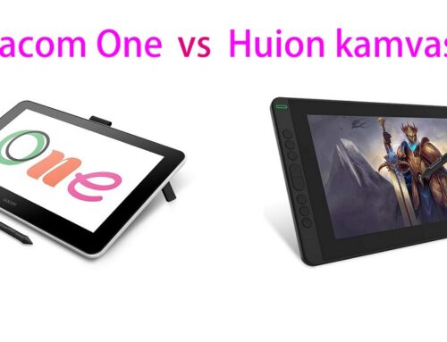 Wacom One vs Huion Kamvas 13:  Which Drawing Display is Better?