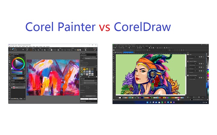 Corel Painter vs CorelDraw