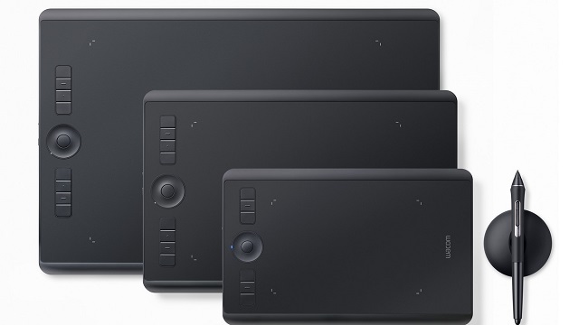 Wacom Intuos pro drawing tablet for adobe photoshop