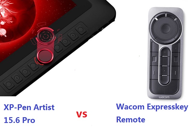 XP-Pen Artist 15.6 pro VS Wacom Expresskey remote