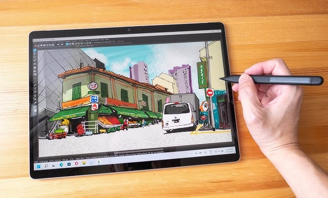Surface Pro 9 wireless screen pen tablet