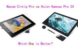 Wacom Cintiq Pro 24 vs Huion Kamvas Pro 24 Comparison