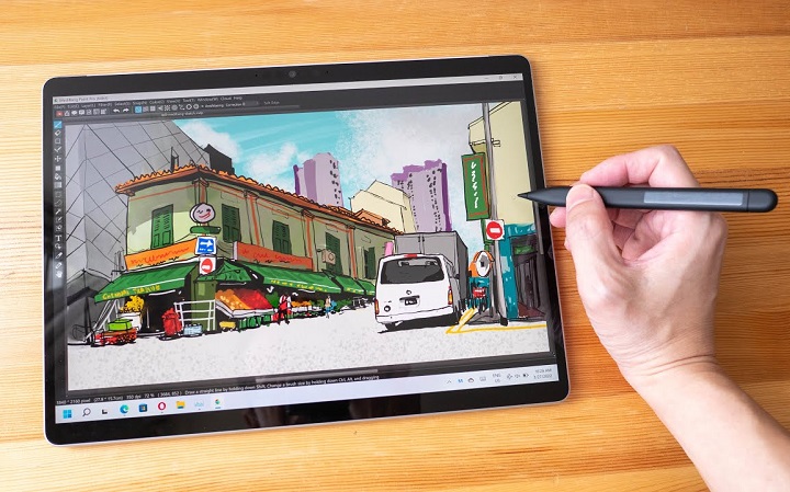 surface pro standalone tablet for drawing